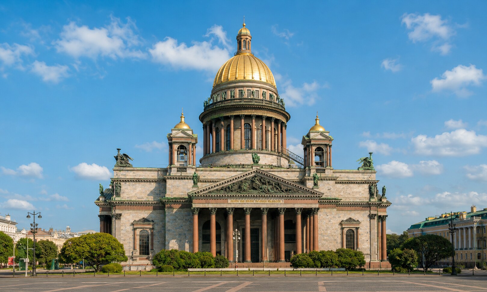 Исаакиевский собор днём